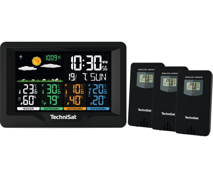 Stacja pogodowa TechniSat STACJA POGODY TECHNISAT IMETEO X4 #